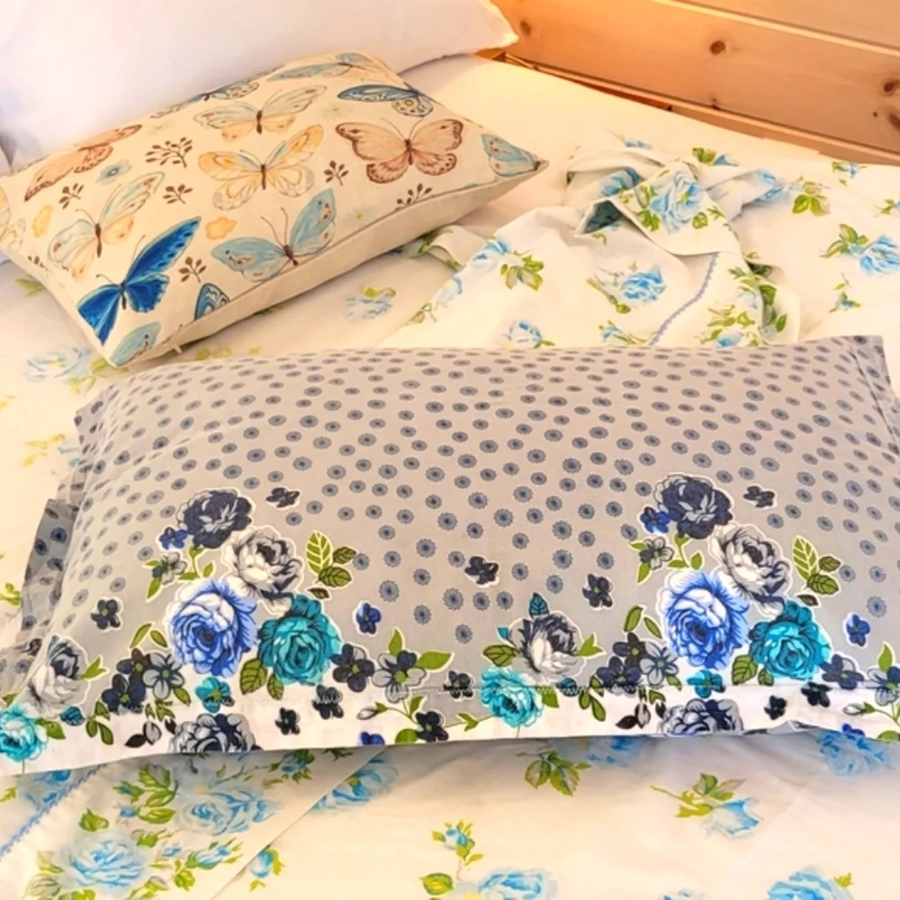 VINTAGE Twin/single Bedding 4pc Combination, Texmade, Cotton/poly Blend - Picture 9 of 15